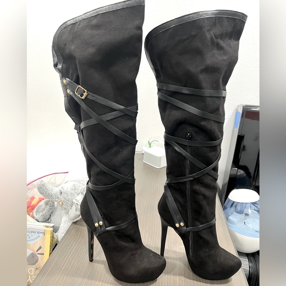 JustFab Ketanya Over-the-knee boots